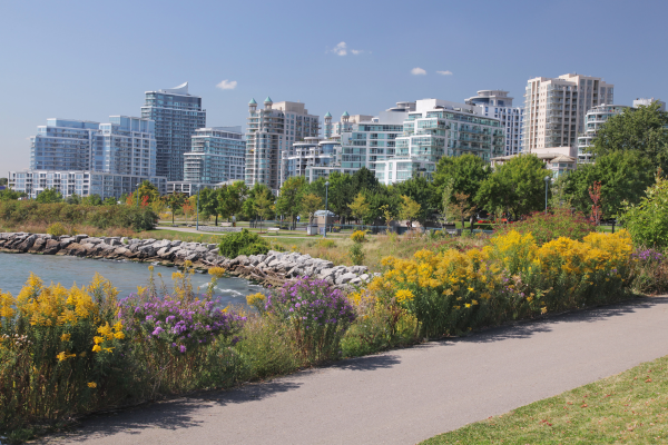 Residential neighbourhood in Mississauga.