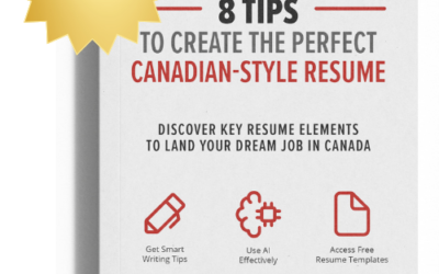 free Canadian resume or Canada CV format template